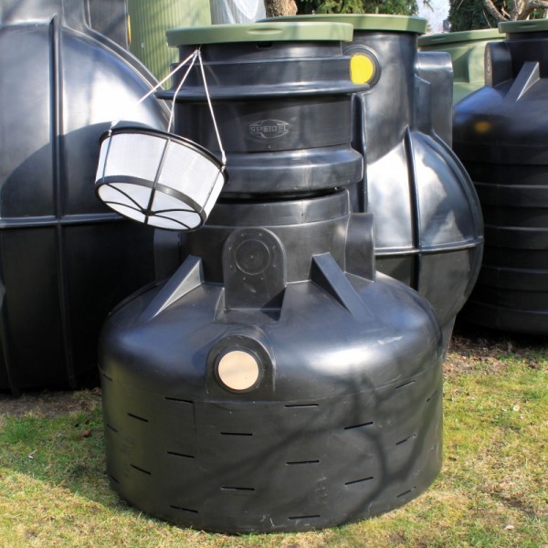SPR500 Compacte Ondergrondse Kunststof Regenwatertank 500 Liter